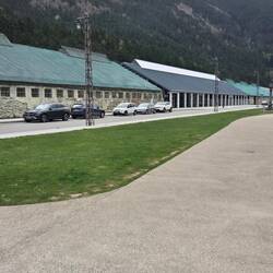 This is the remodeled strain station where the mountsin rail line ends.