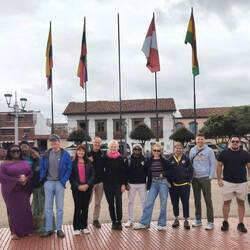 Toller Tag mit netten Leuten aus aller Welt