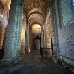 Another view of 900 year old frescos