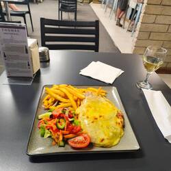 feinstes Abendessen hier😂