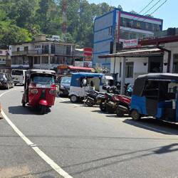 typisches Stadttreiben