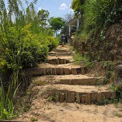 mal wieder bergauf....