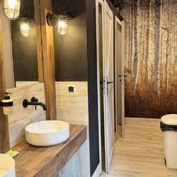 Separater Duschbereich