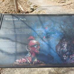 Shawnee und Cherokee lebten durch den Pass getrennt, man zog immer über den Pass zum Plündern.