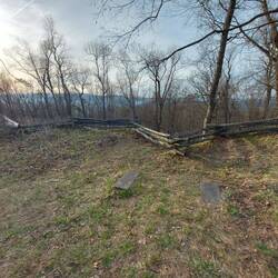 Die Kanonenstellung.