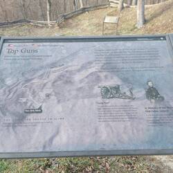 Die Fortification, war nicht mehr als ein Erdaufwurf und ein Zaun.