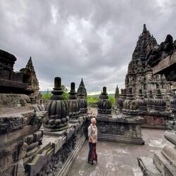 Auf dem Shiva -Tempel