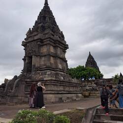 Einer der kleineren Tempel