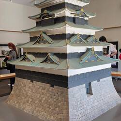 Modell der ehemalige Edo Burg