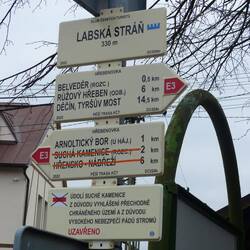 Weg gesperrt.