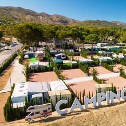 Hat Pinienbäume direkt an der Stadt