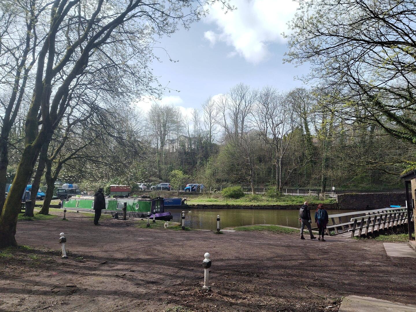 Filling with water at Whaley Bridge Basin