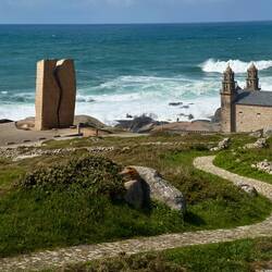 Ende der Muxia Halbinsel: Santuario da Virxe da Barca