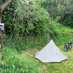 Joli spot pour un bivouac