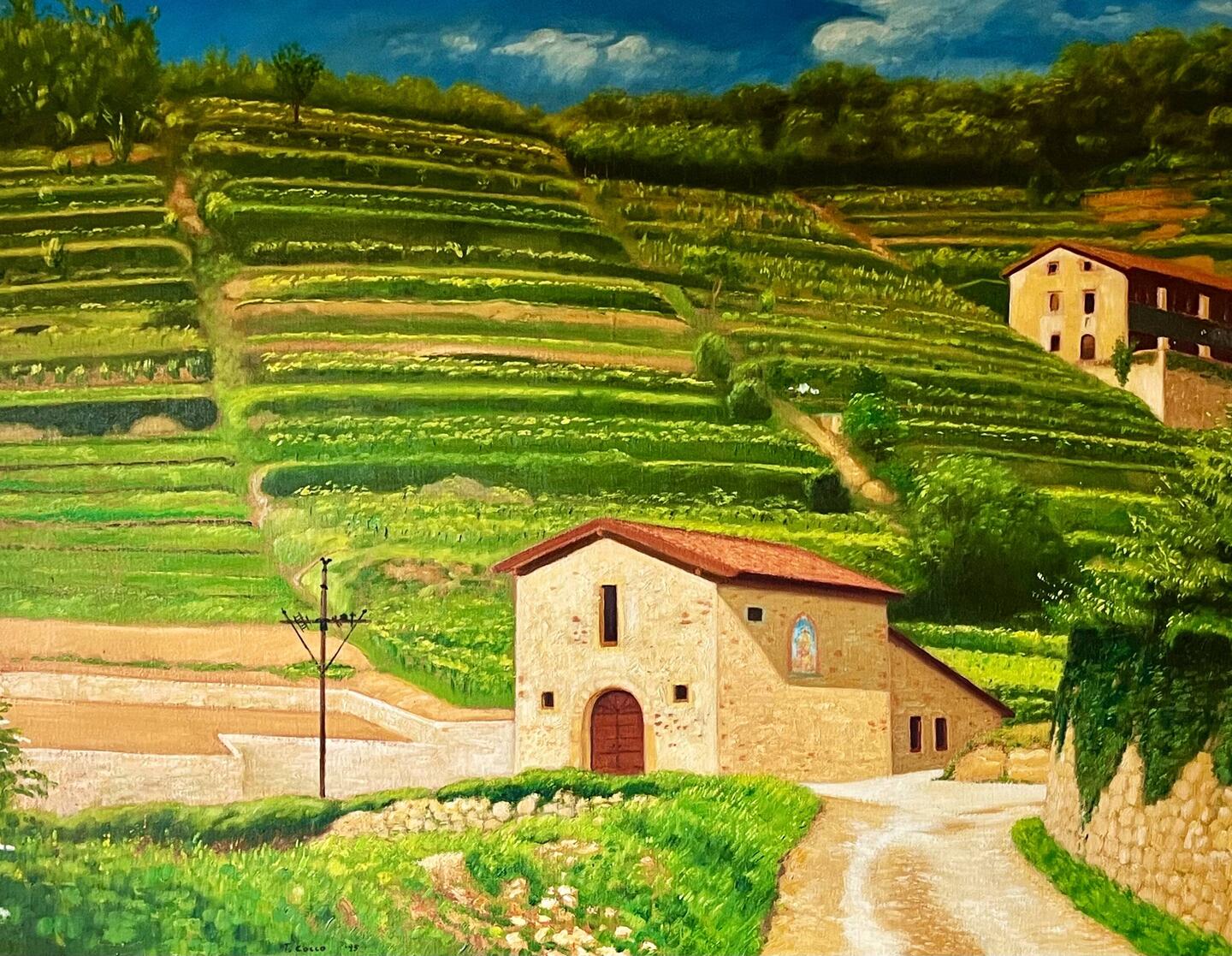 Peinture de l'auberge à l'intérieur