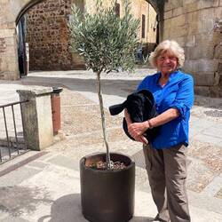 Heute braucht Regine keine Daunenjacke!