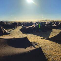 Bivouac Romantic nach dem Sturm