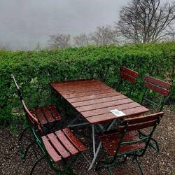 Heute eher kein Biergartenwetter
