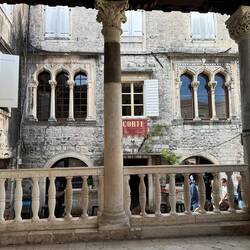 Blick aus der Stadt Loggia