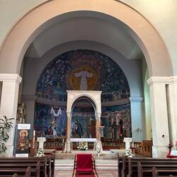 Franziskanerkirche geheiligte Jungfrau Maria