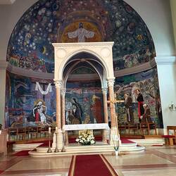 Franziskanerkirche geheiligte Jungfrau Maria