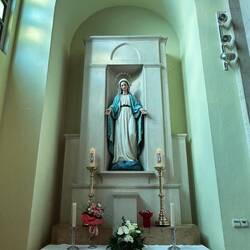 Franziskanerkirche geheiligte Jungfrau Maria