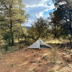 mein heutiger Zeltplatz