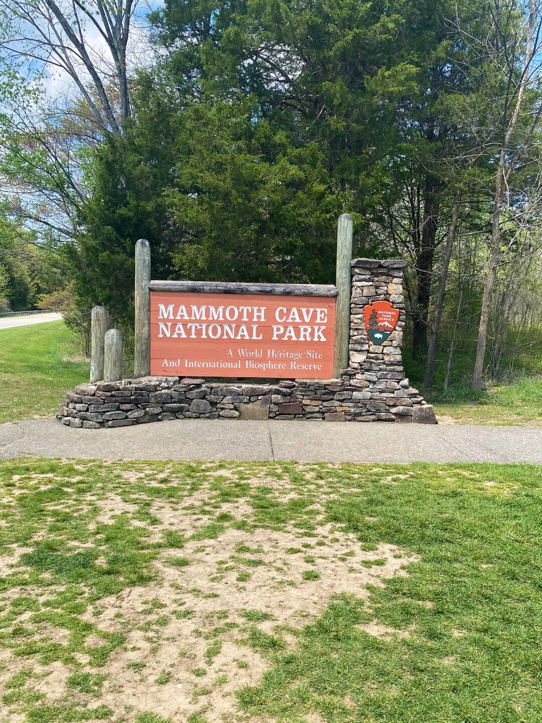 Parkplatz zu dem Trail ....einige National Parks haben wir nun schon gesehen😉