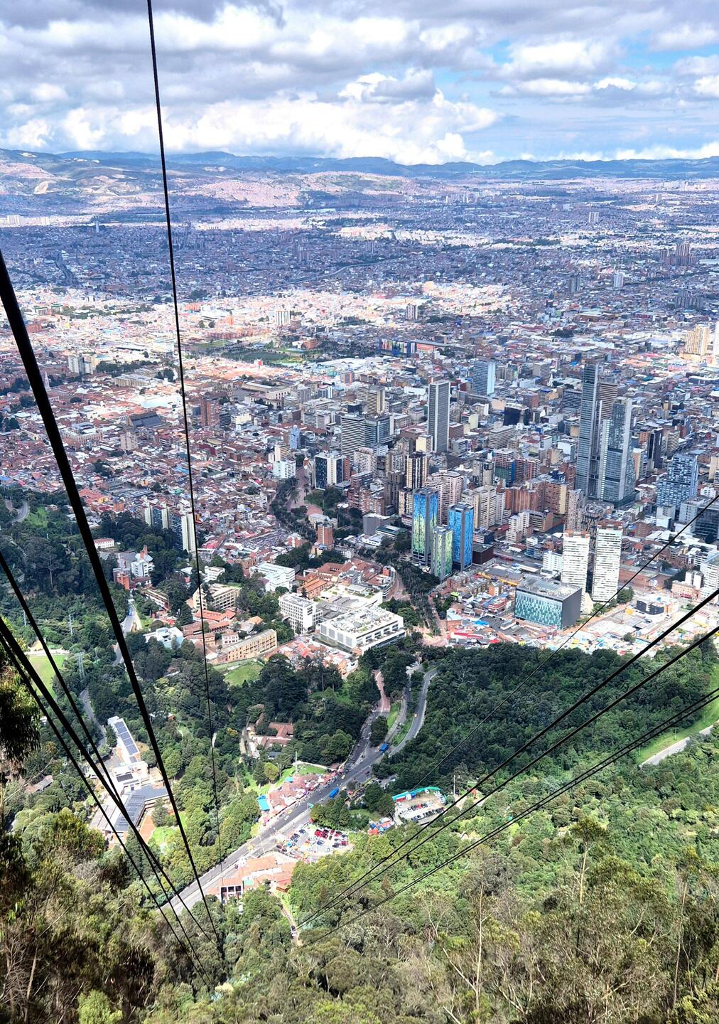 Fahrt mit der Gondel auf den ,Monserrate'