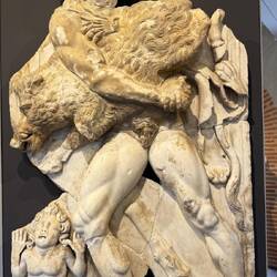 Hercules and the boar of Eurystheus