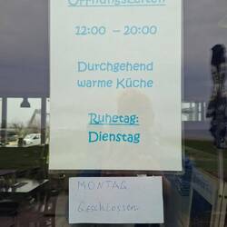 Anpassung der Öffnungszeiten🤔