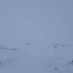 nach vorn ist die Sicht nicht ganz so weit