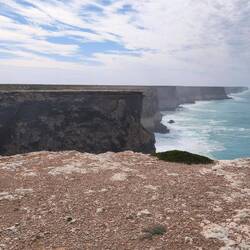 erster Lookout nach dem Nullarbor Roadhouse