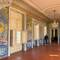 Kevin dwarfed by Azulejos, Queluz Palace