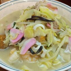 Nagasaki's famous "champon" noodles.