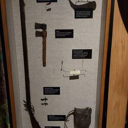 Amerikanische Bewaffnung.