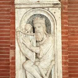 David and harp