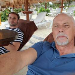 Mit einem AperolSpritz...Entspannung pur...