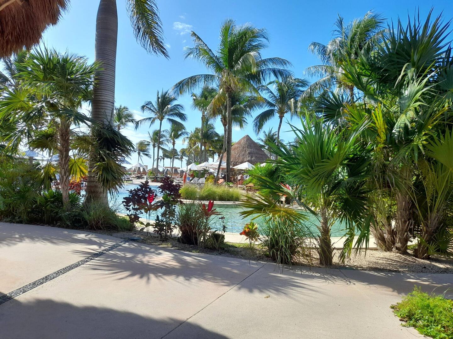 Unser Blick vom Frühstückstisch