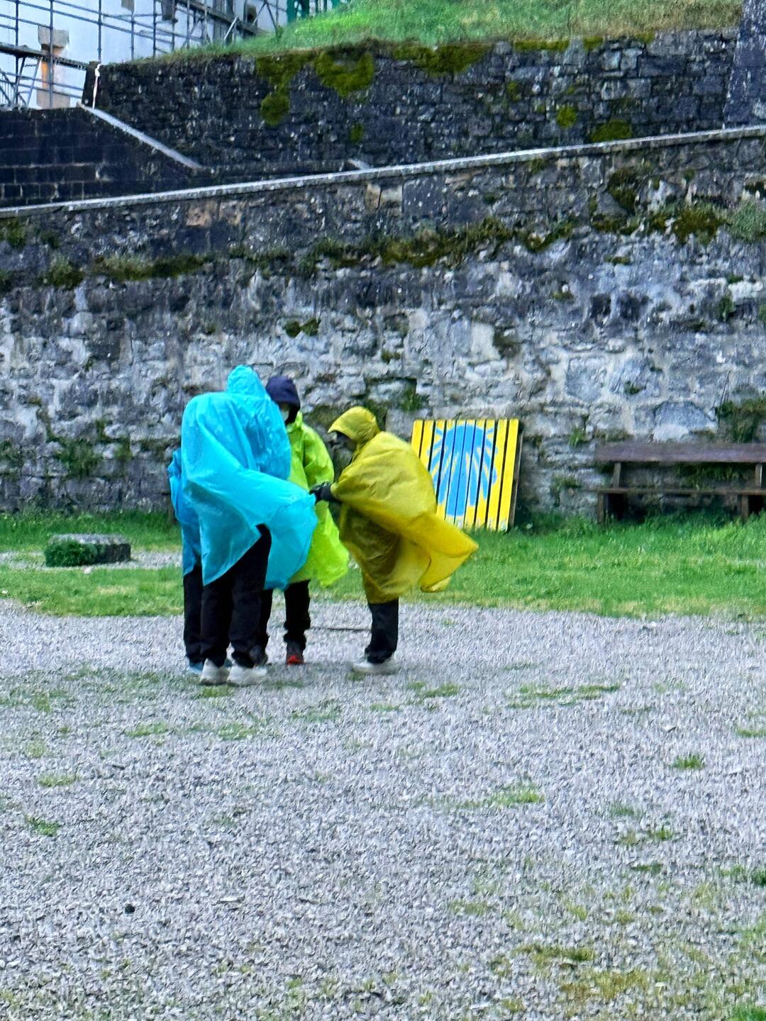 A windy and rainy morning!