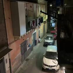 Blick vom Balkon. Buonanotte