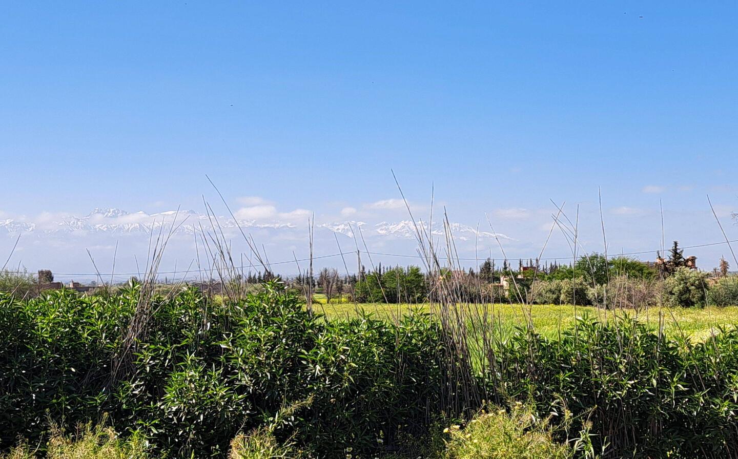 Erster Blick auf Atlasgebirge, Hoher Atlas