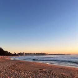 Blick nach Queenscliff am Manly Beach
