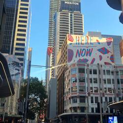 Sydney CBD auf dem Weg ins Opera House