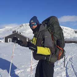 Der Rucksack ist spürbar leichter geworden - aufsatteln und los !