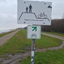 Gut voneinander getrennte Wege👍