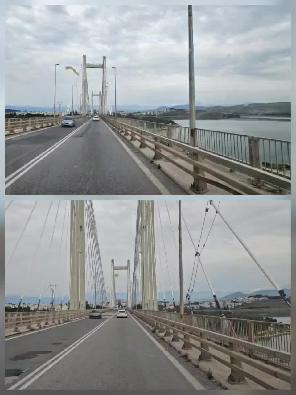 Brücke auf die Insel Euböa