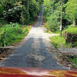 .... & not well paved!