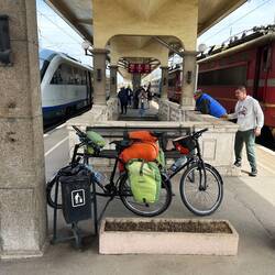 Changement de train à Russe