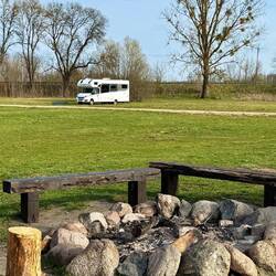 Idyllischer Übernachtungsplatz gefunden.
